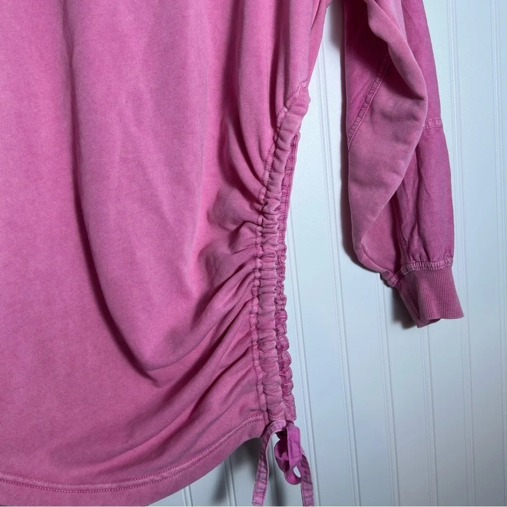 Daily Practice Anthropologie Citadel Pink Pullover Sweatshirt Small - Picture 6 of 9